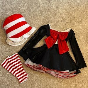 Broadway Babe “Cat in the Hat” costume. Child 4/5.